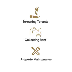 property management icons and titles